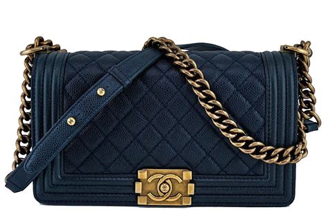 chanel le boy new medium caviar|The Ultimate Guide to the Chanel Boy Bag .